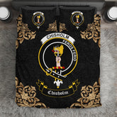 Chisholm Crest Black Bedding Set
